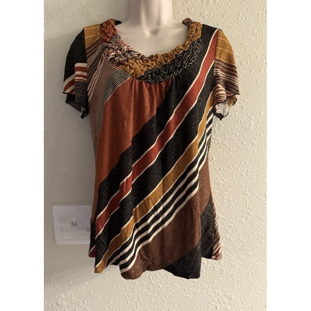 PXL New Directions Metallic Multi Top #1053*8
